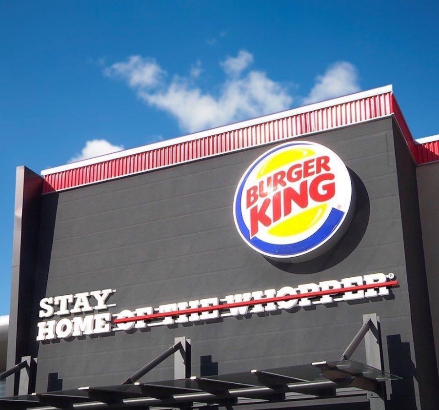 Campañas de publicidad creativas con motivo del coronavirus - BurgerKing